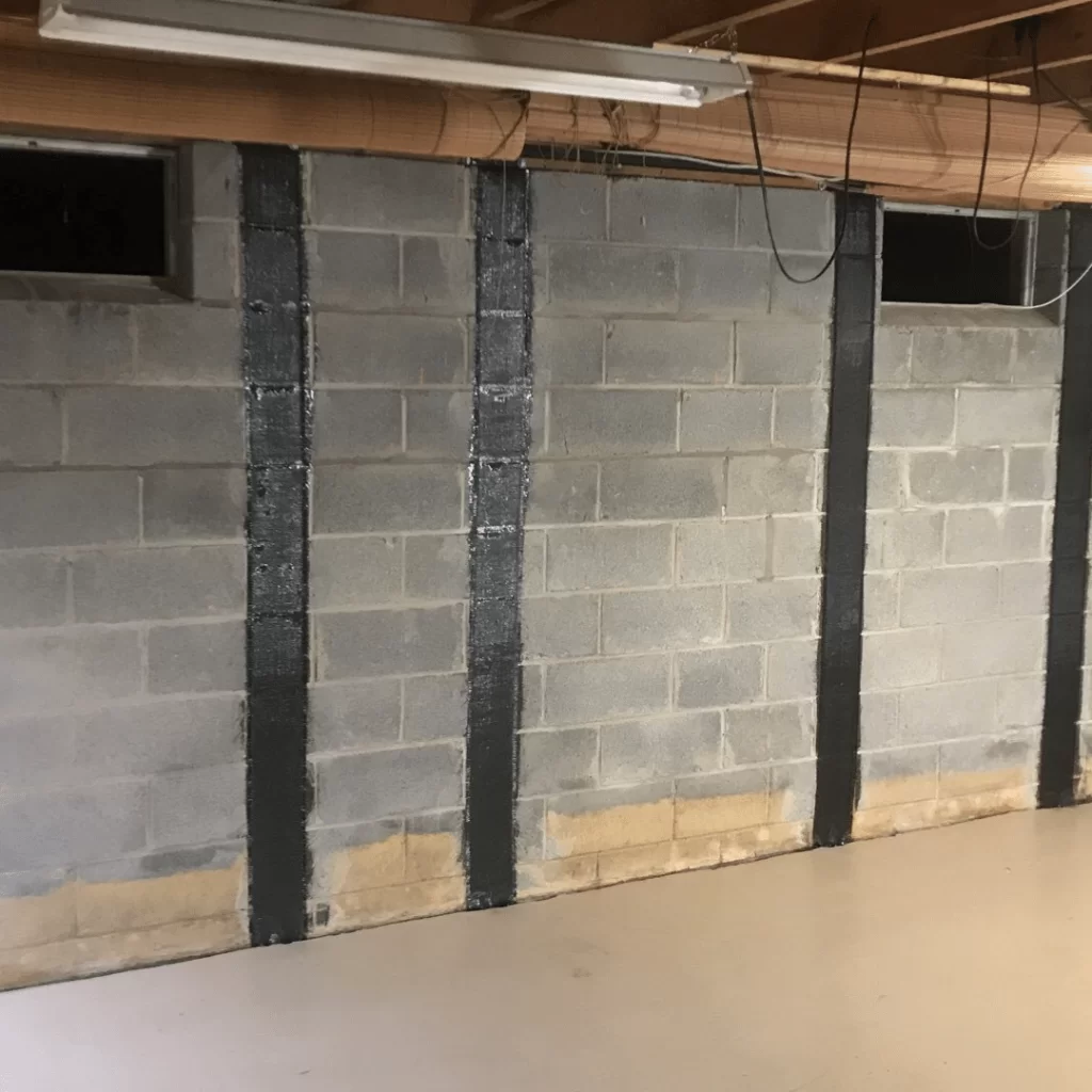 CarbonArmor™ Wall Stabilization in Combined Locks, WI