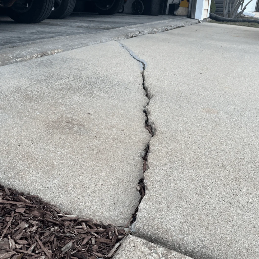 Concrete Slab Foundation Repair in Combined Locks, WI