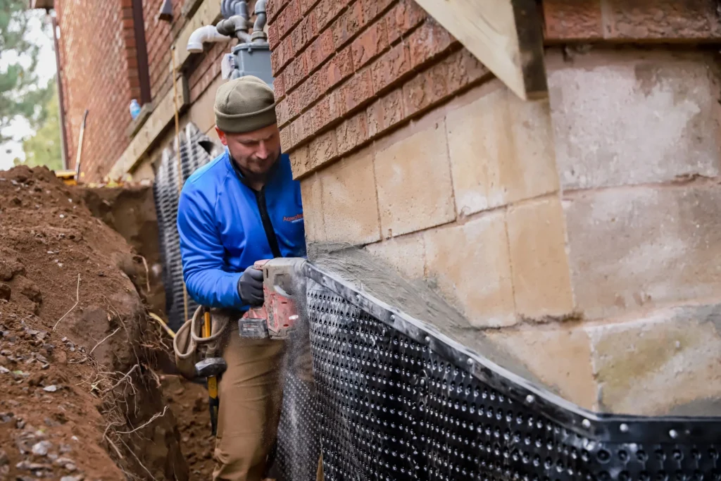 Foundation Wall Repair in Combined Locks, WI
