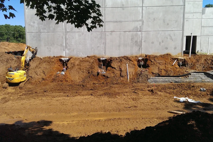 Helical Pier Installation in Combined Locks, WI
