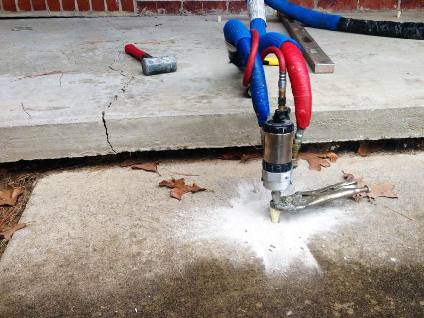Polyurethane Foam Injection in Combined Locks, WI