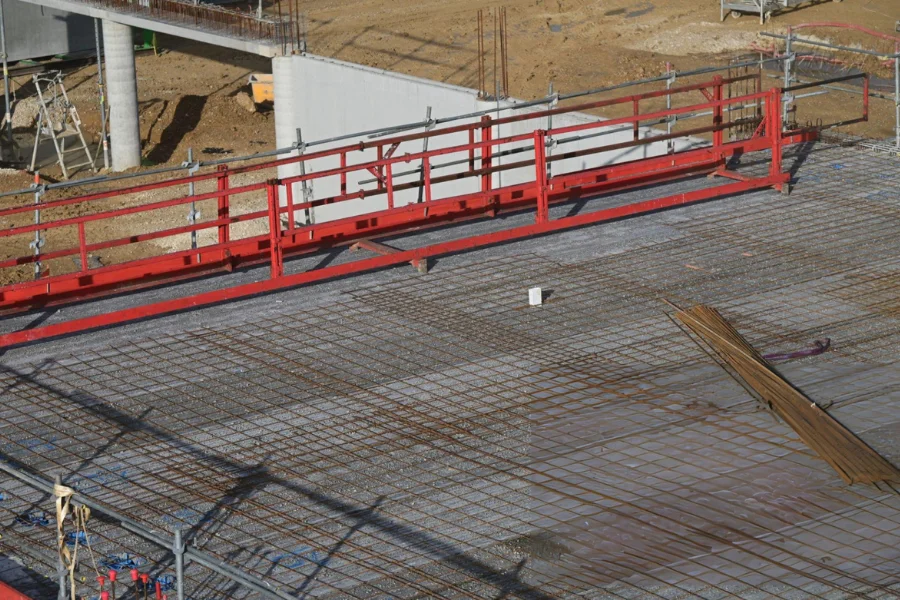 Pre-Construction Pier Installation in Combined Locks, WI